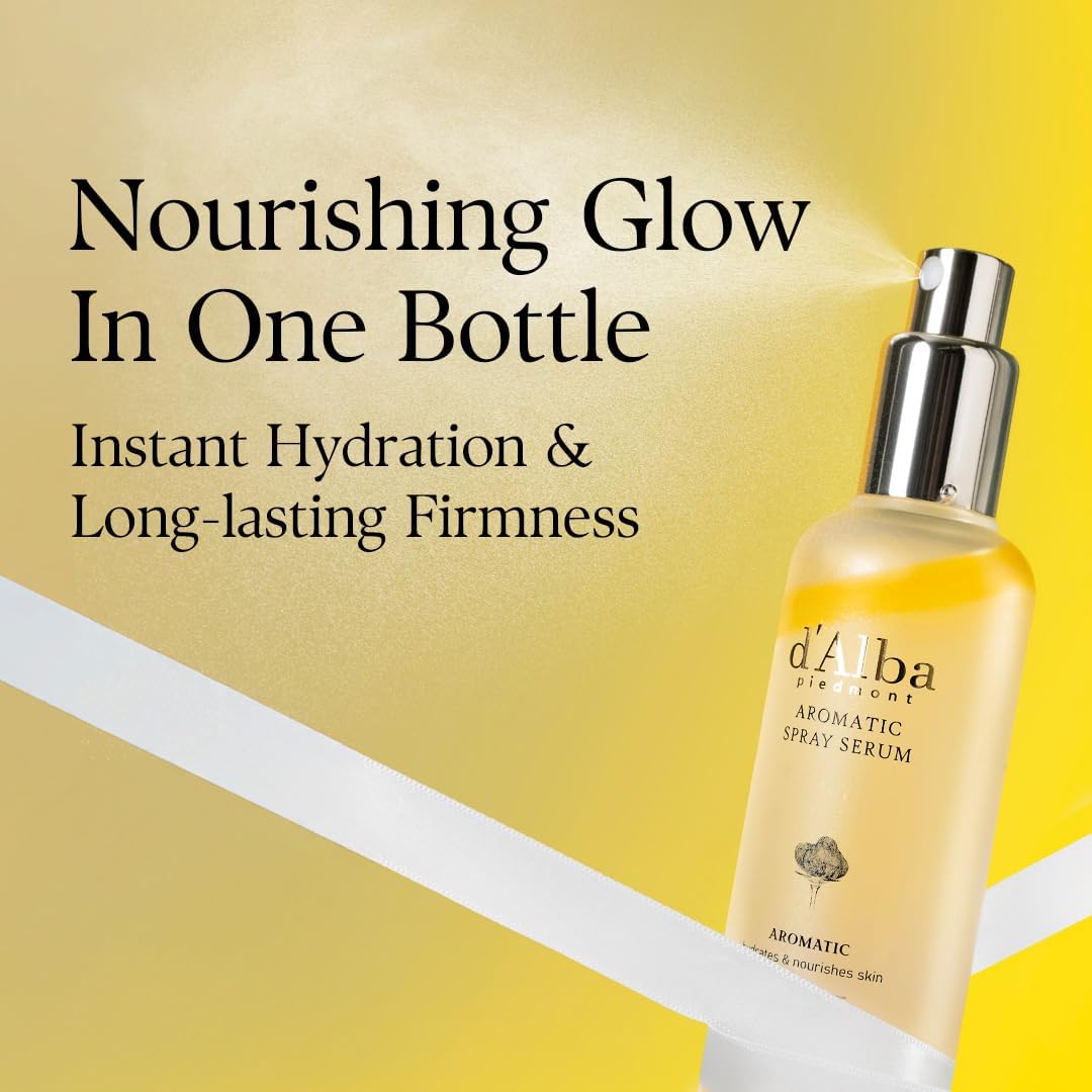 d’Alba White Truffle Aromatic First Spray Serum - Hydrating Face Mist 60ml