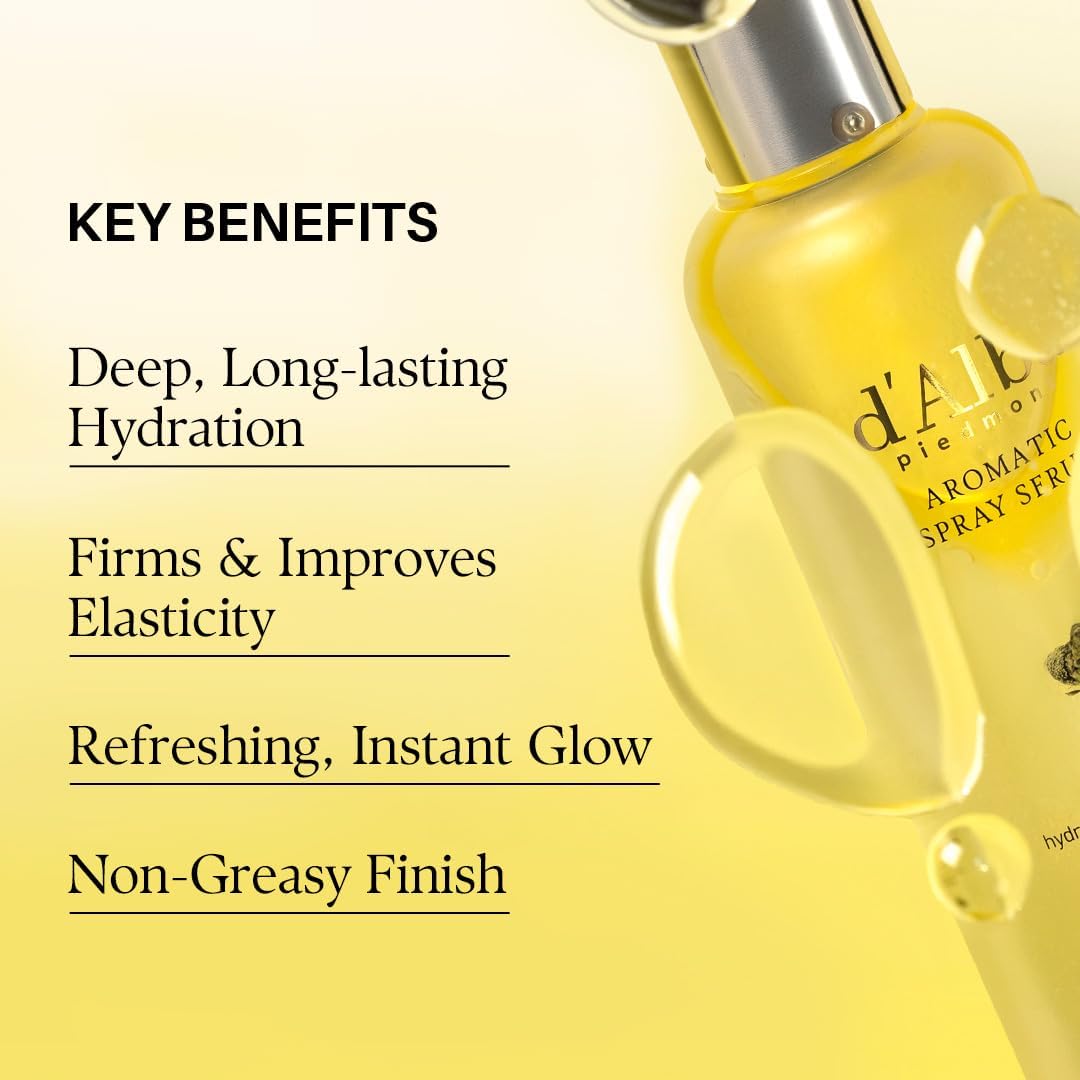 d’Alba White Truffle Aromatic First Spray Serum - Hydrating Face Mist 60ml