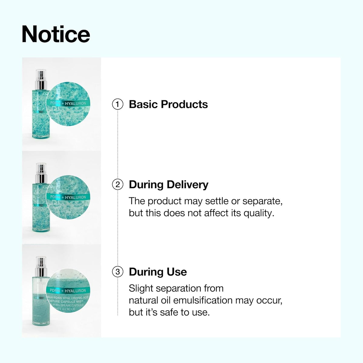 Anua PDRN Collagen Glow Facial Serum Spray, Hydrating Face Mist, 100ml