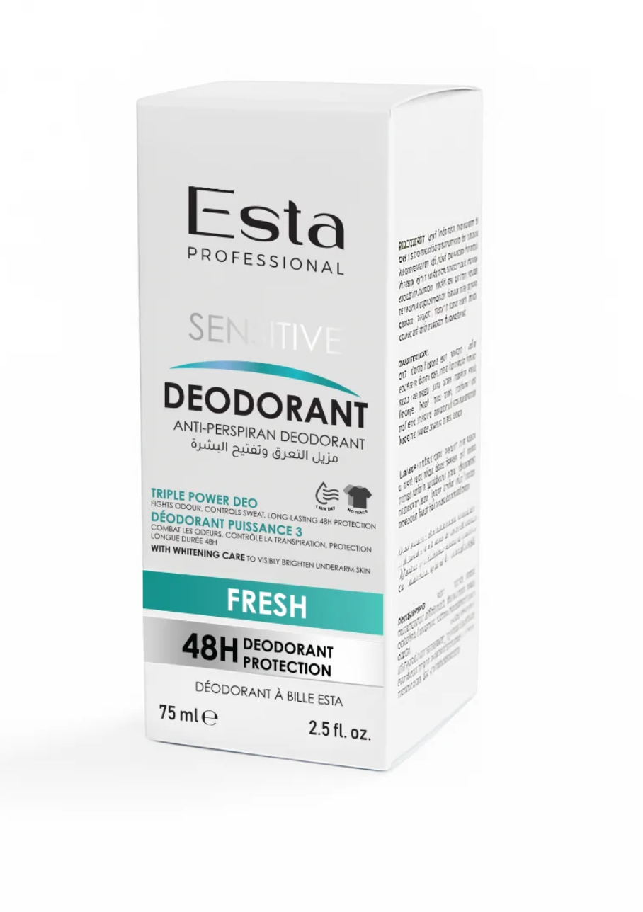 ESTA Professional Sensitive Deodorant Fresh - 48H Odour Protection & Freshness 75ml