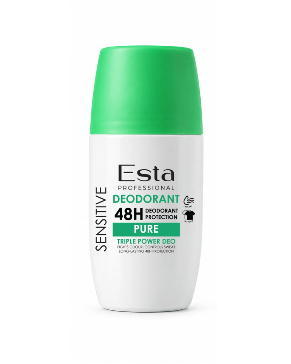ESTA Professional Sensitive Deodorant Pure - 48H Odour Protection & Freshness 75ml