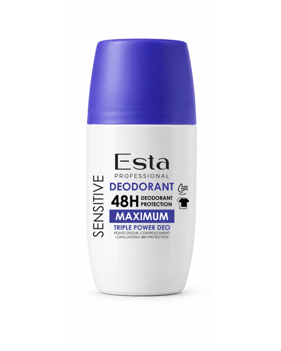 ESTA Professional Sensitive Deodorant Maximum - 48H Odour Protection & Freshness 75ml