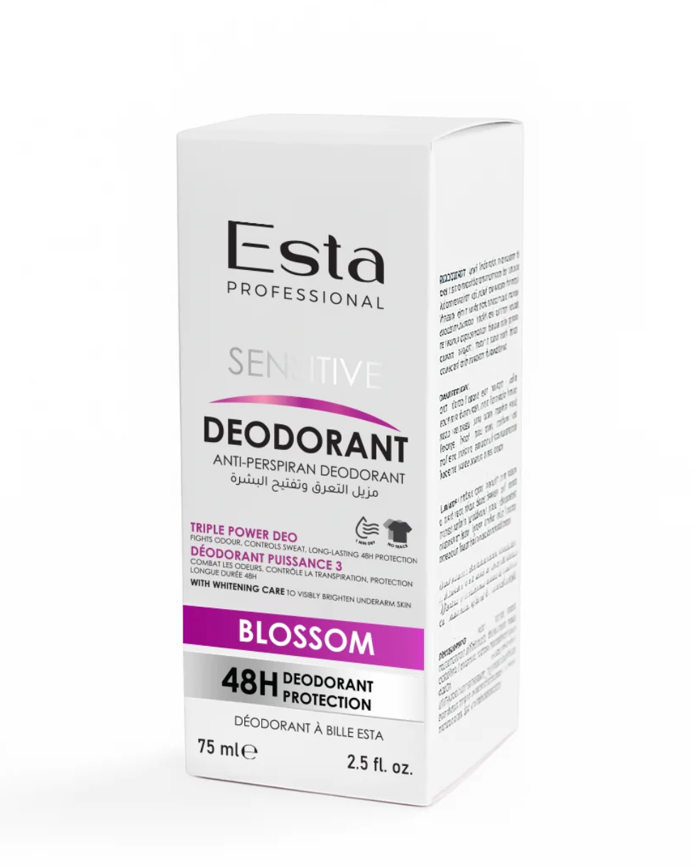 ESTA Professional Sensitive Deodorant Blossom - 48H Odour Protection & Freshness 75ml