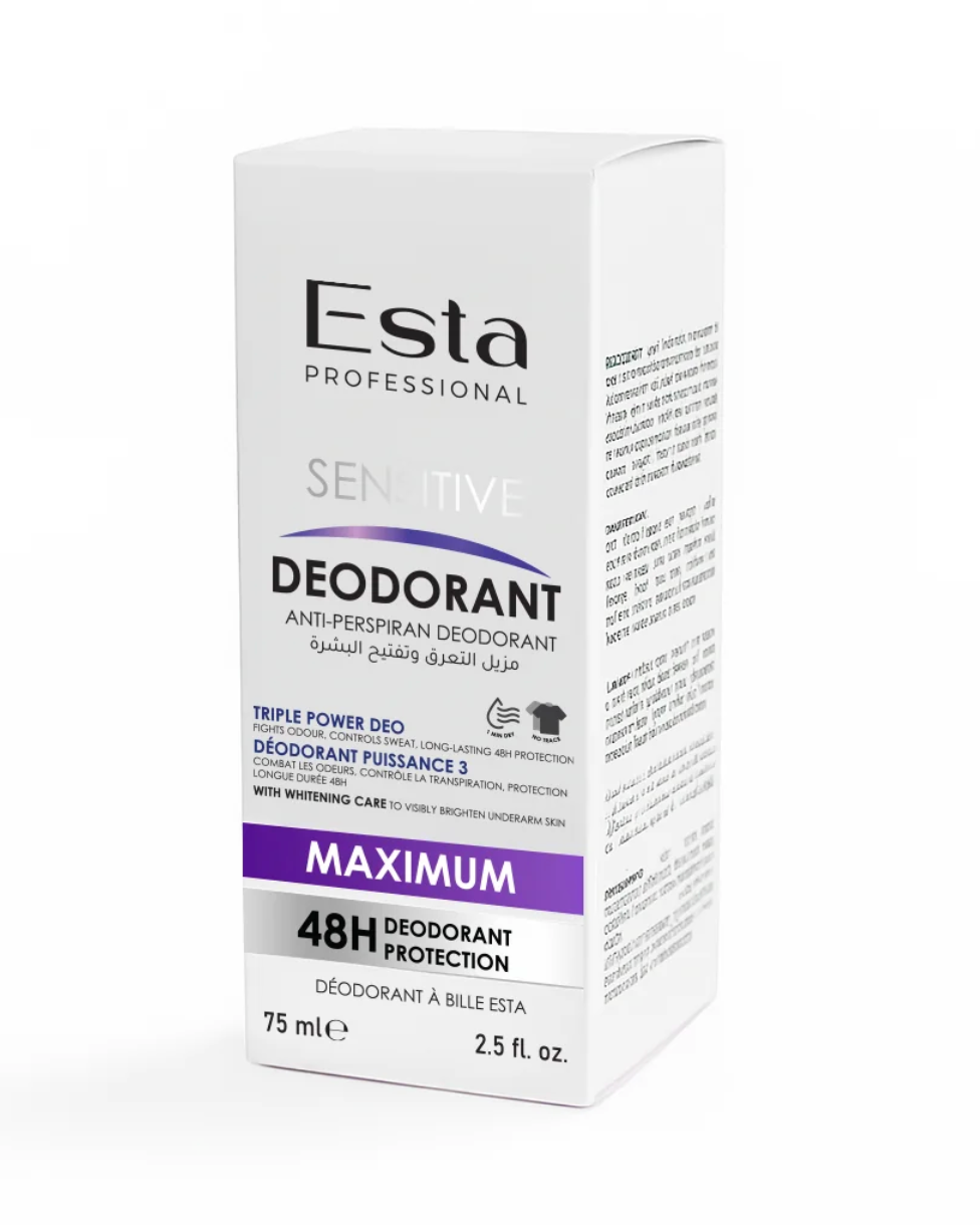 ESTA Professional Sensitive Deodorant Maximum - 48H Odour Protection & Freshness 75ml