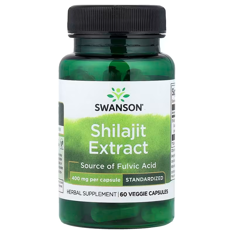 shilajit capsules swanson