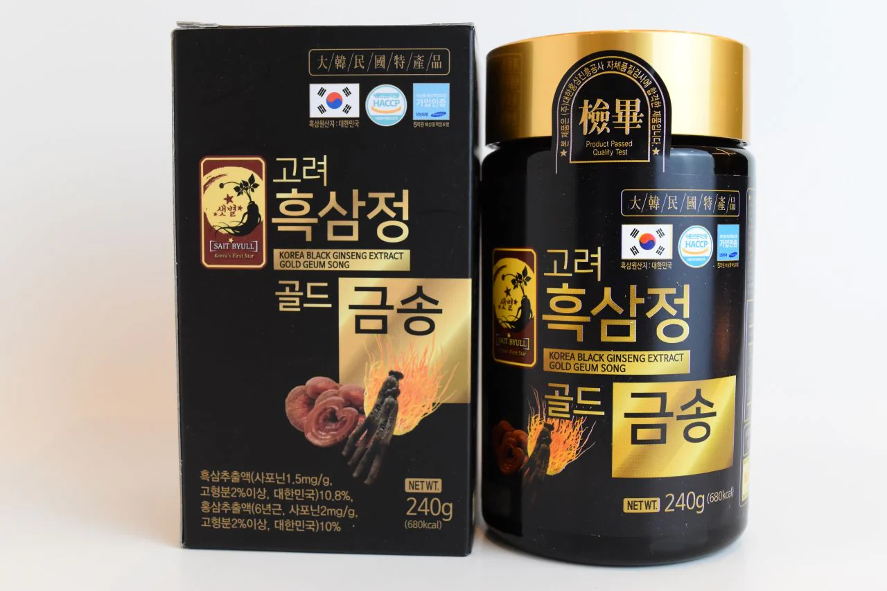 Korea Black Ginseng Extract Gold