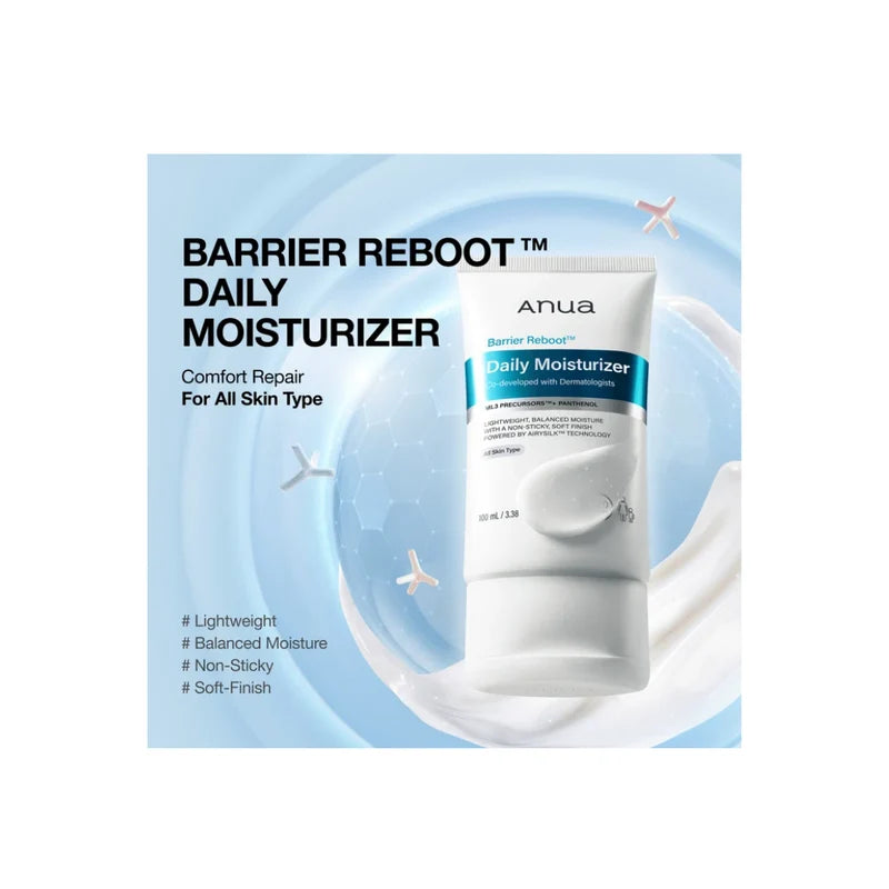 ANUA Barrier Reboot Daily Moisturizer, 3.38 fl oz