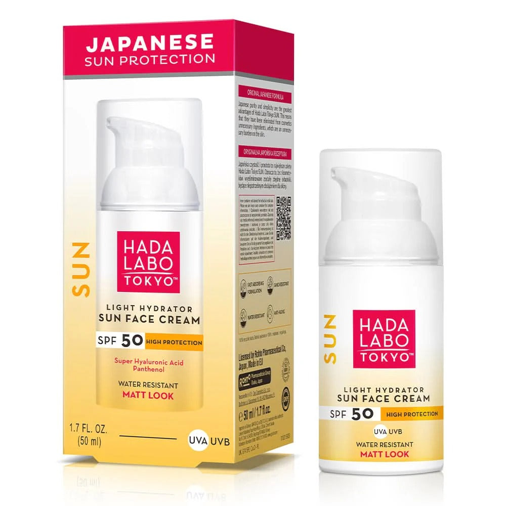 LIGHT HYDRATOR SUN FACE CREAM SPF 50